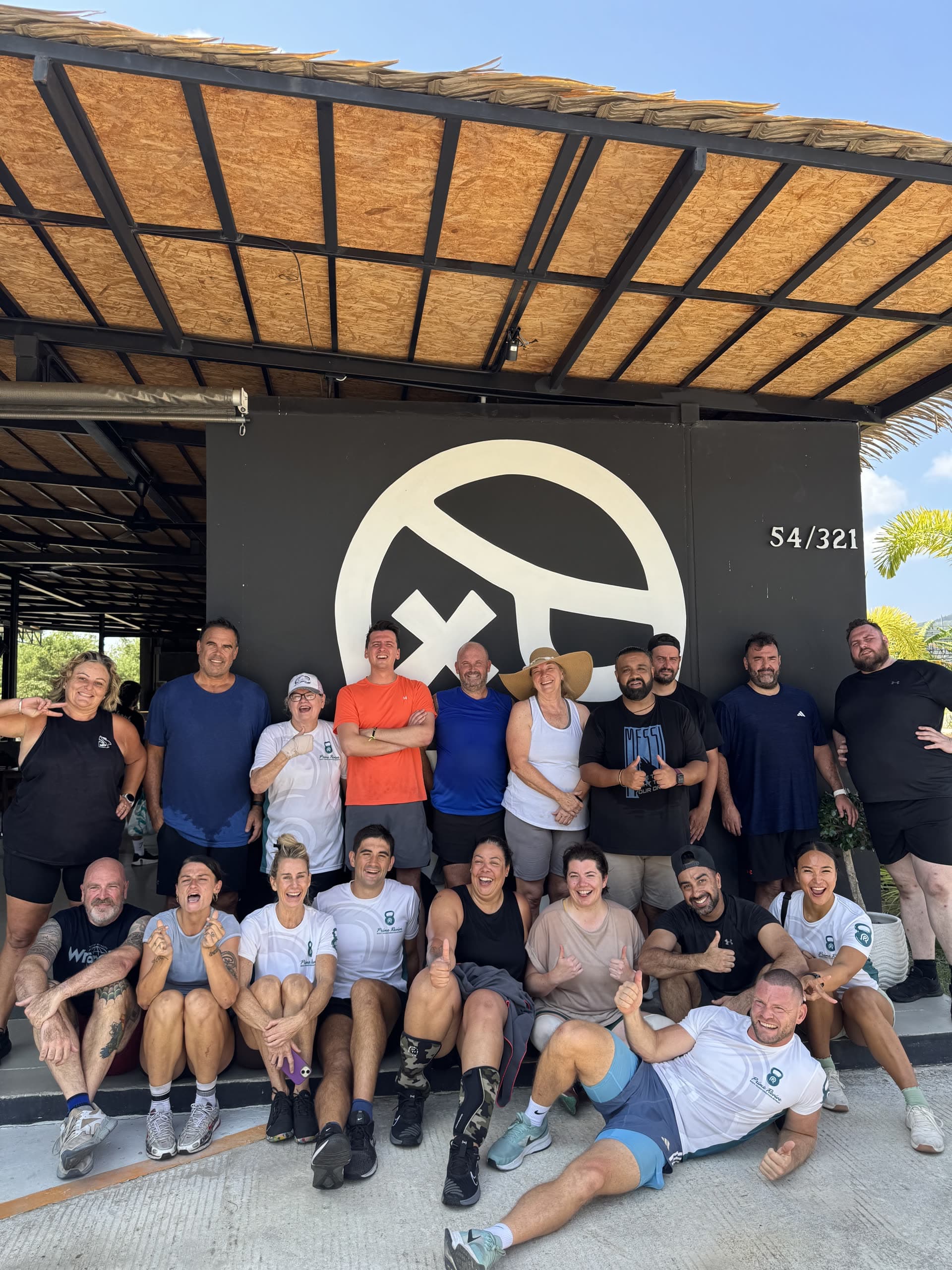 You never train alone.