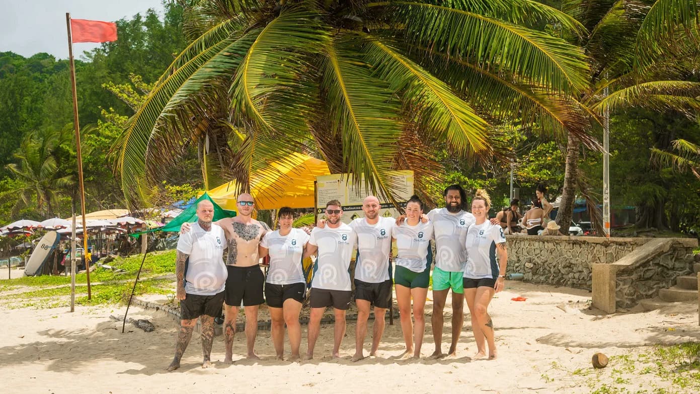 Phuket beach — Prime Revive training location
