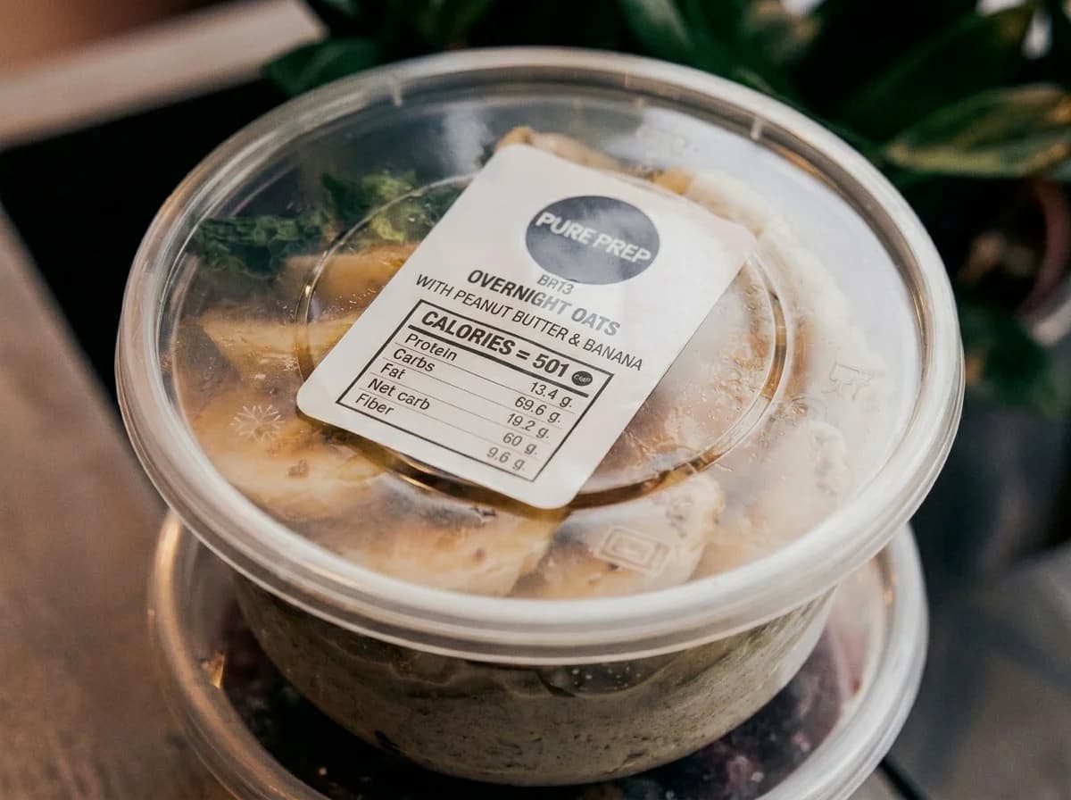 Breakfast meal prep from Pure Prep