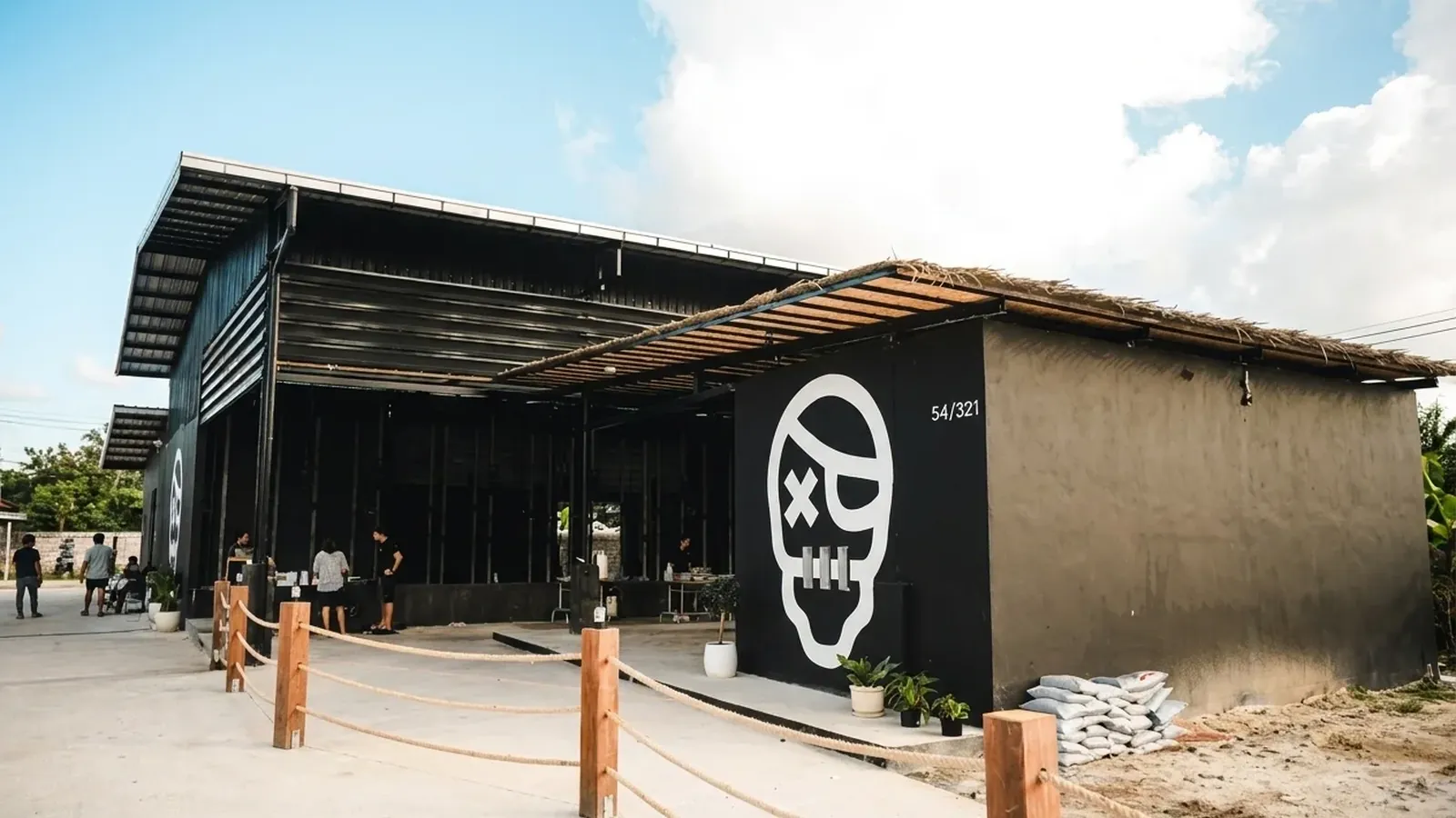 One of the partner training venues Prime Revive guests use in Phuket